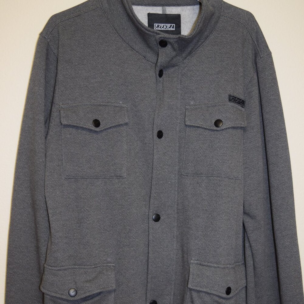 Fleece Lined Herringbone Jacket - image 1
